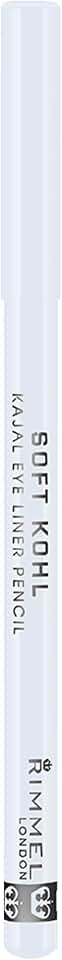 Rimmel London Soft Khol Kajal Eyeliner Pencil 071 Pure White 1.2g