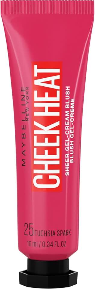 Maybelline New York Blush Colorete En Crema Cheek Heat 25 Fuchsia Spark 10ml
