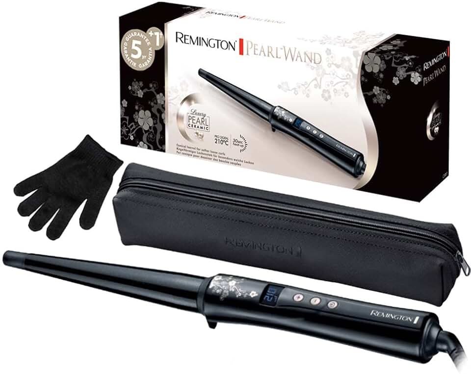 Remington Rizador Pelo Ondas cónico 13-25 mm Pearl