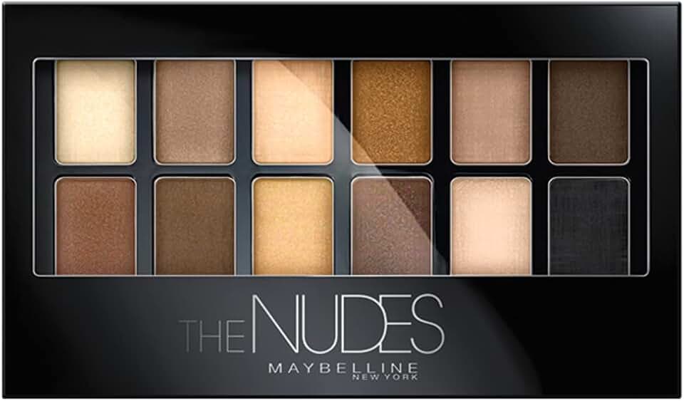 Maybelline New York Paleta Sombras The Nudes 12 Colores