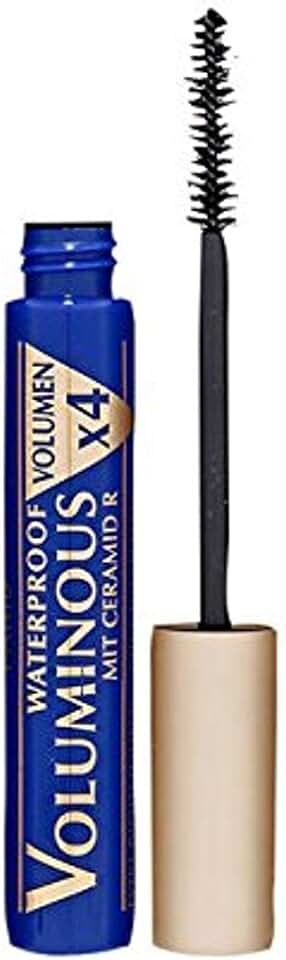 L'Oréal Paris Máscara rímel negra resistente agua 4x volumen 7.4ml