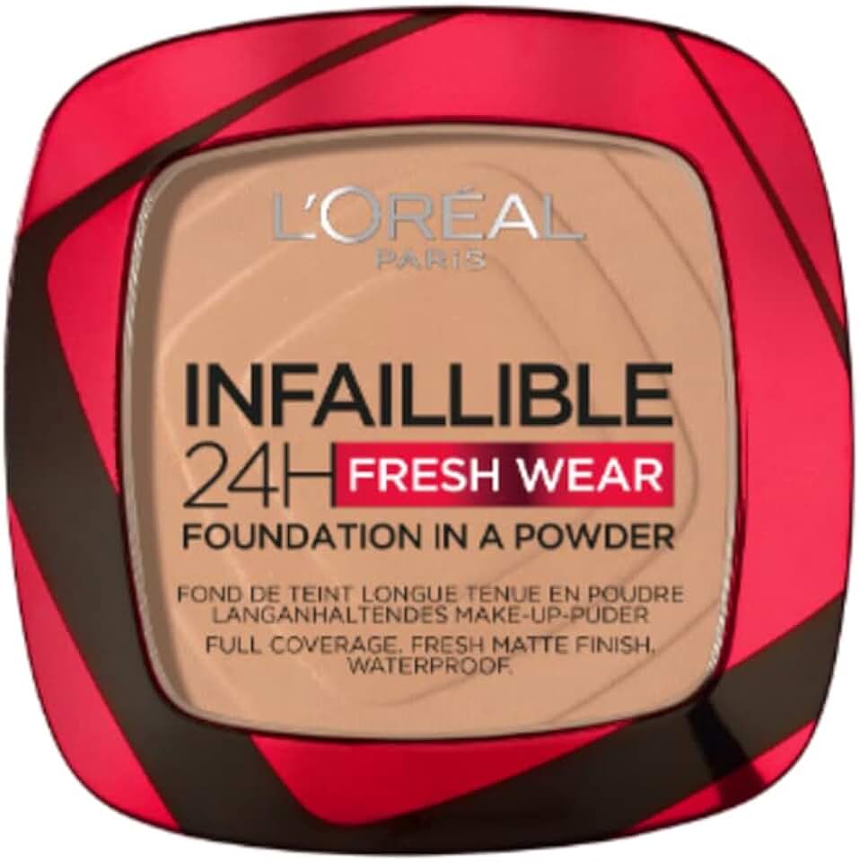 L'Oréal Paris Polvos Compactos Mate Infalible 24H Tono 220 Sand 50 g