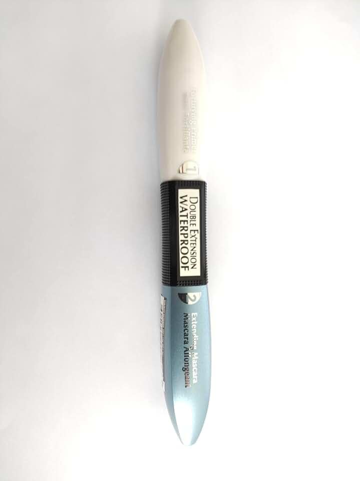 L'Oréal Paris Máscara Resistente Agua Doble Extensión Negro 12ml