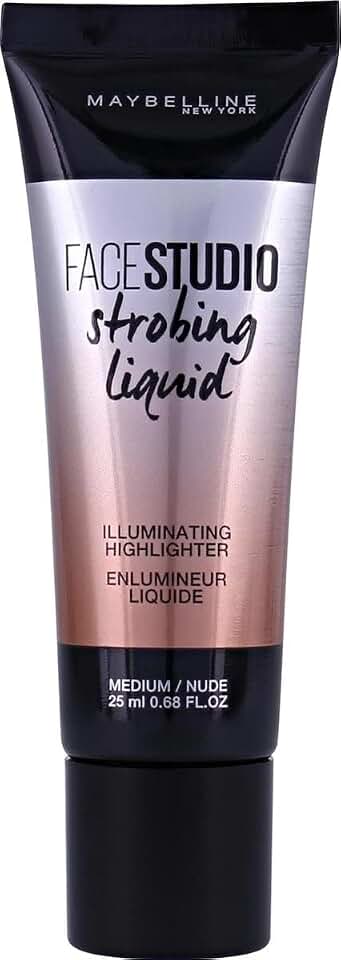 Maybelline New York Master Strobing Liquido Iluminador 200 Medium Nude