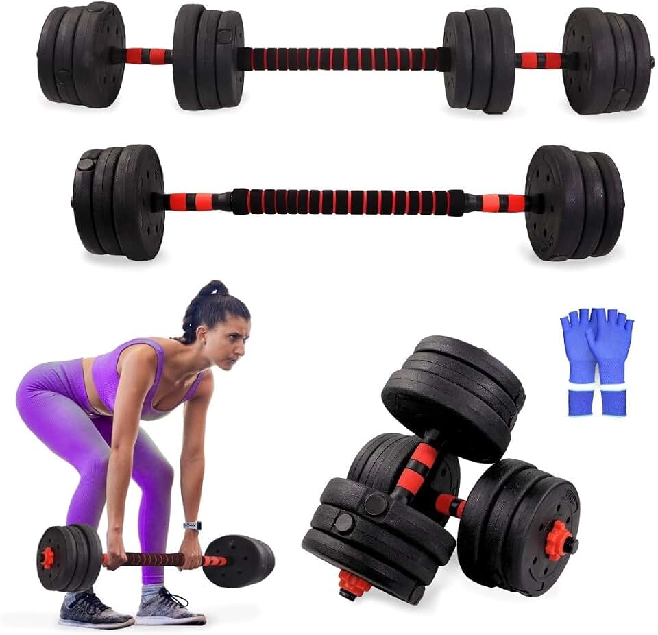 Mobiclinic ® , Mancuernas ajustables, 2 en 1, Peso de 2-30 kg