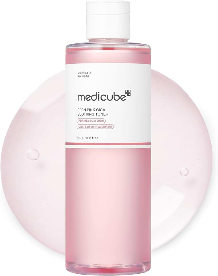 Medicube Tónico Calmante PDRN Rosa Cica con ADN de Salmón