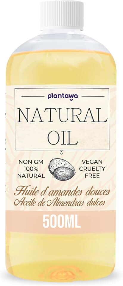 PLANTAWA Aceite de Almendras Dulces 500ml | 100% Natural