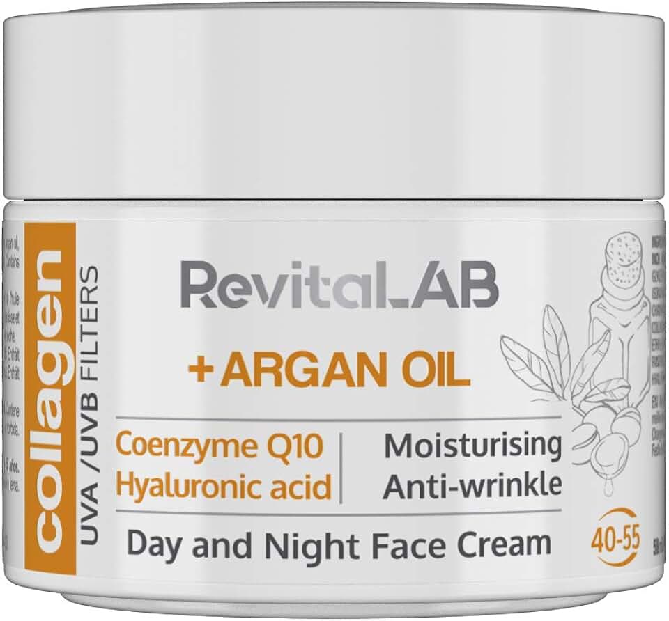 Revitalab Crema hidratante antiarrugas de día y de noche con