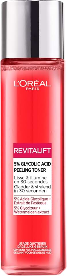 L'Oréal Paris Revitalift Tóner exfoliante con 5% de ácido glicólico