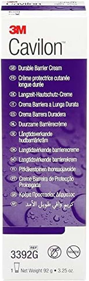 3M Cavilon Crema Barrera Duradera, Tubo 92G