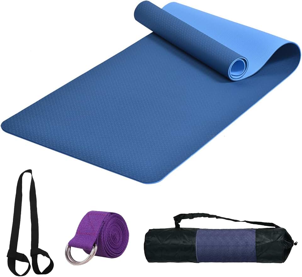 Decathlon Esterilla Yoga Antideslizante 6mm