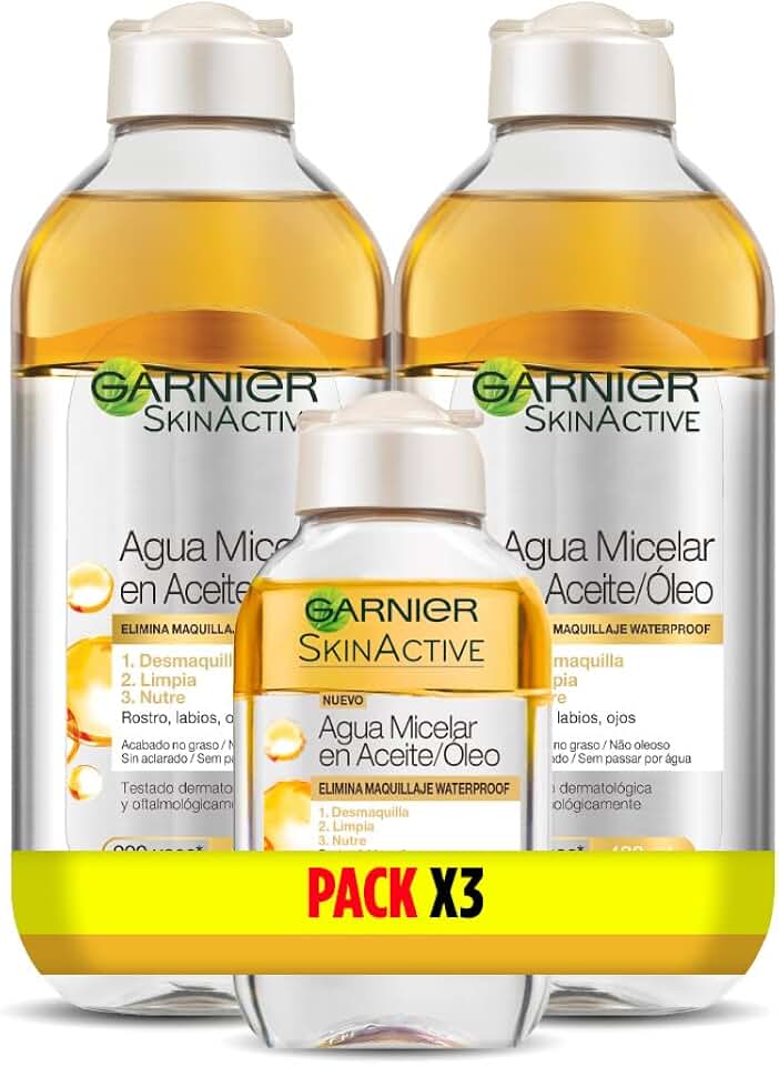 Garnier Skin Active Agua Micelar En Aceite
