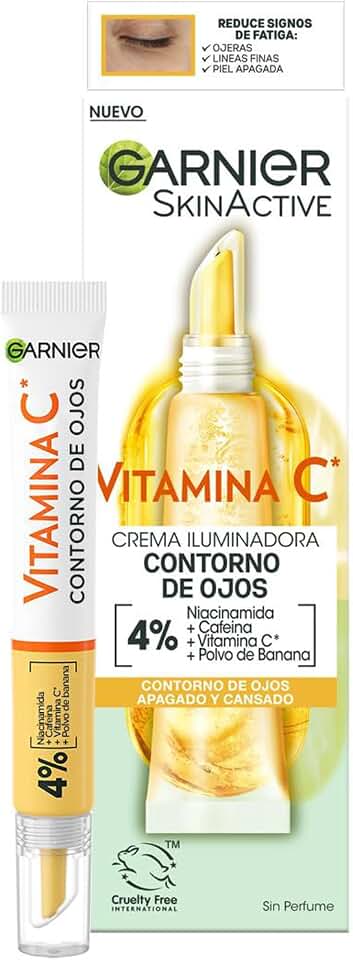Garnier Crema para Contorno de Ojos con 4% Vitamina C