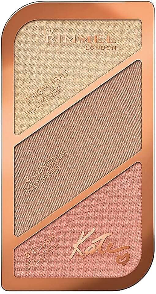 Rimmel London Sculpting Palette Polvos Coral Glow 18.5 g
