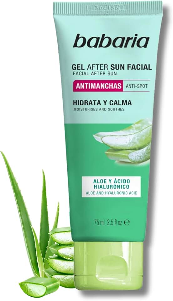 Babaria After Sun Facial Aloe Vera y Ácido Hialurónico 75 ml