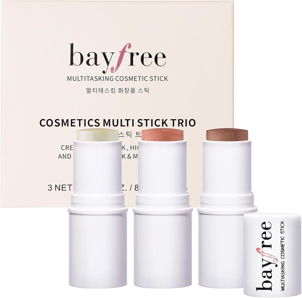 Bayfree 3 PCS Makeup Cream Contour Stick Set Iluminador