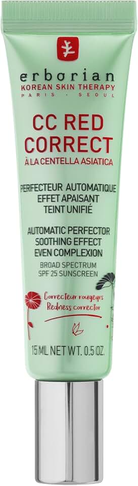 Erborian CC Red Correct Crema Tinte Antirojeces SPF 25