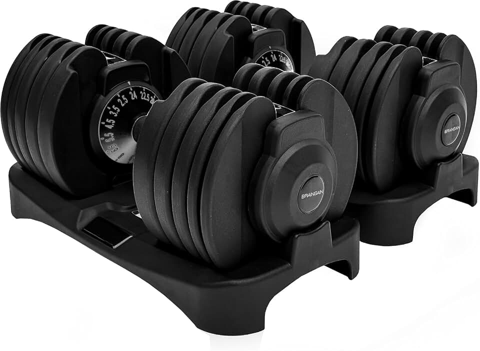 Decathlon Mancuernas Ajustables 24kg Set