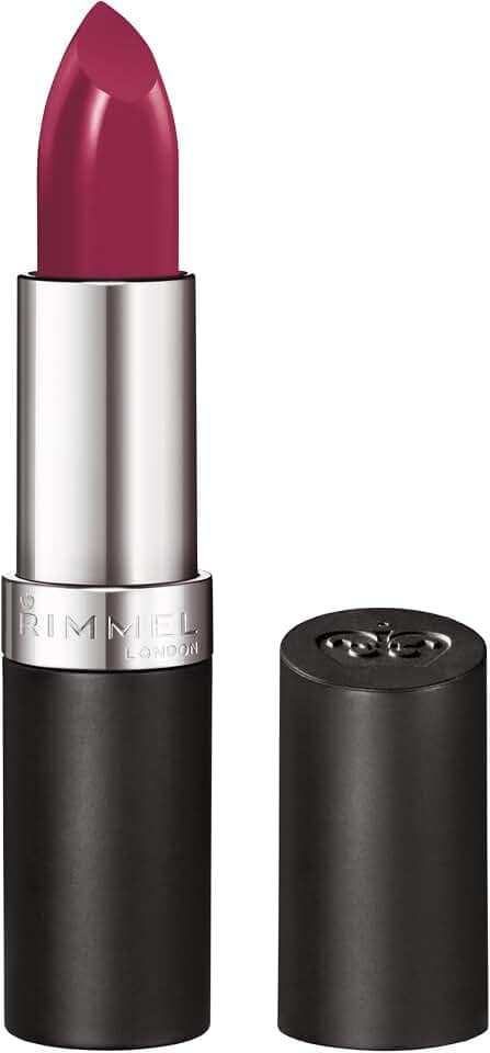 Rimmel London Lasting Finish Lipstick, 30 Rojo oscuro, 4g