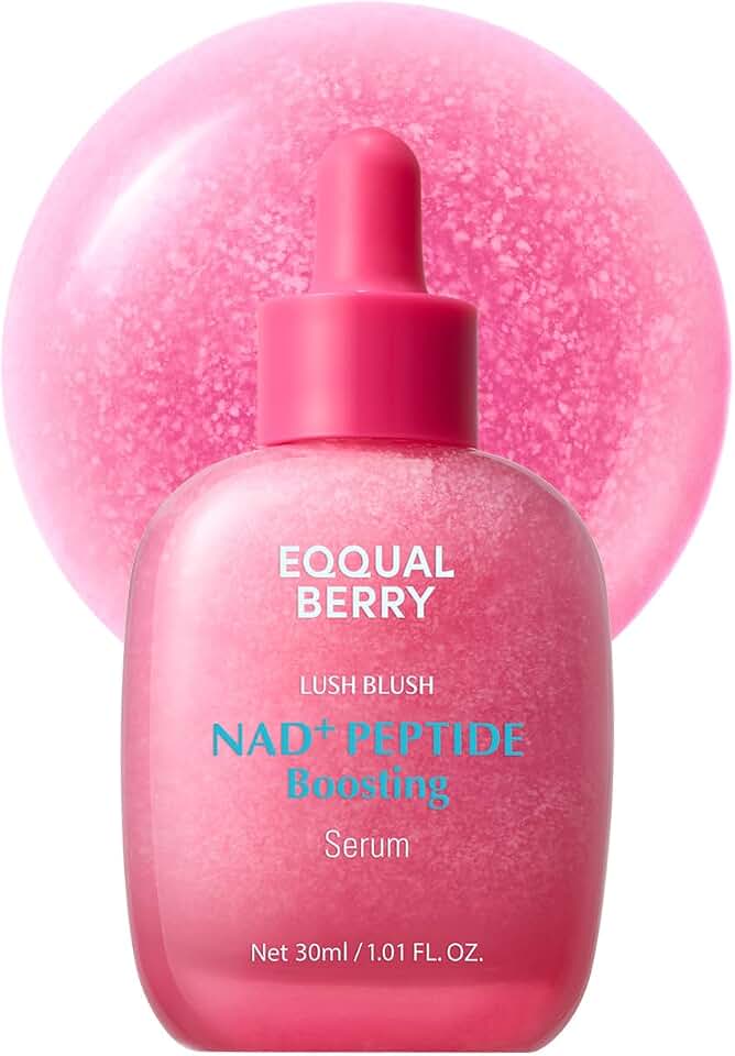 Eqqualberry NAD+ Peptide Boosting Smoothie Serum