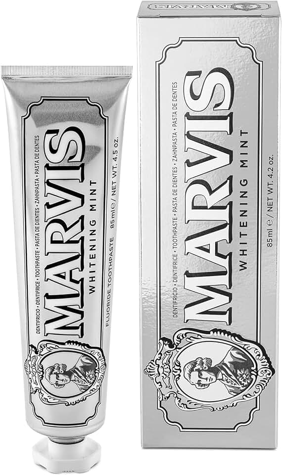 Marvis Pasta de dientes blanqueante de menta