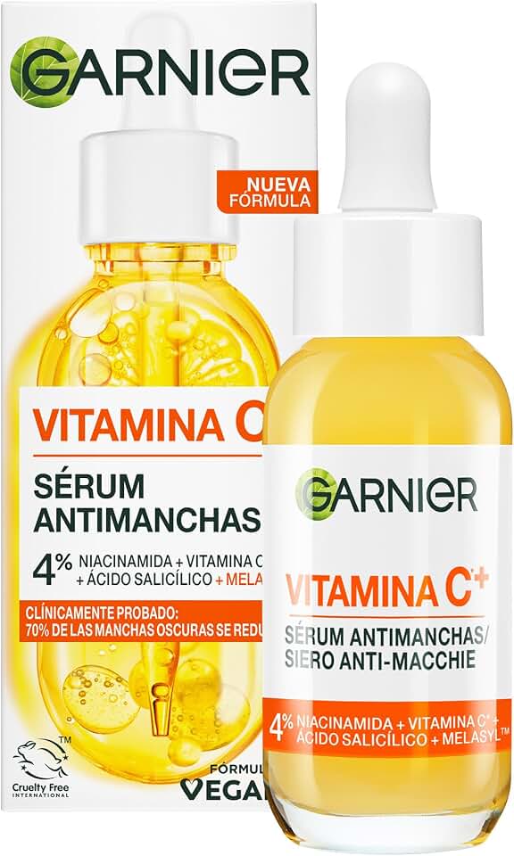 Garnier SkinActive Vitamina C Sérum Antimanchas de Día con