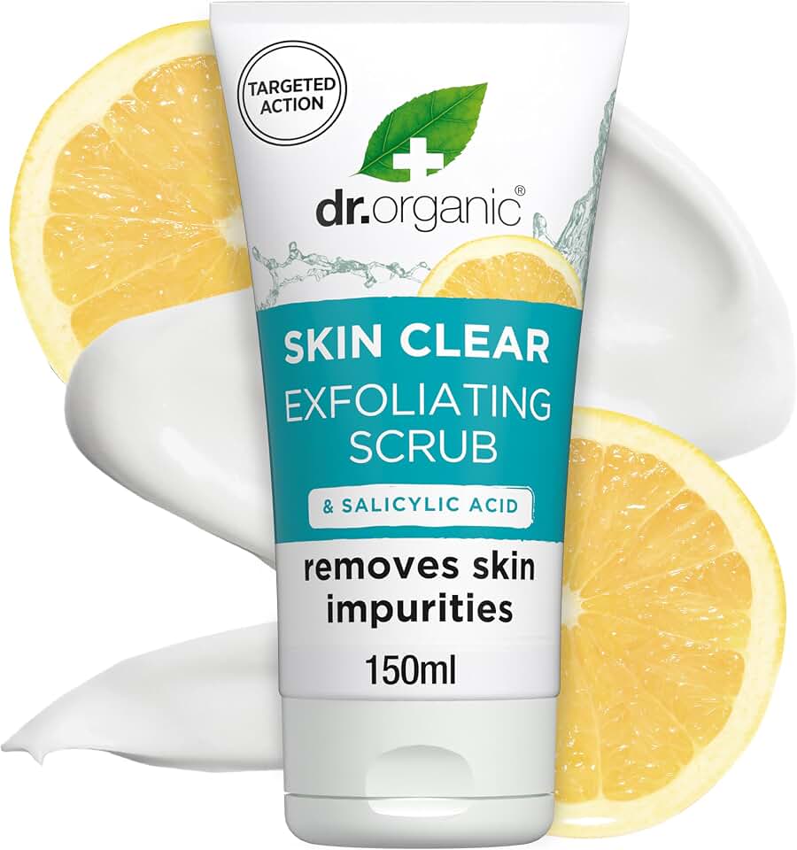 Dr. Organic EXFOLIANTE FACIAL SKIN CLEAR 150ml