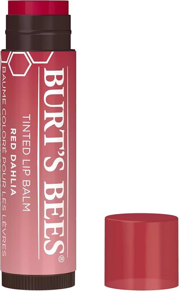 Burts Burt's Bees Bálsamo labial con color Red Dahlia