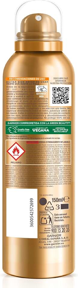 Garnier Delial Bruma Protectora SPF 50