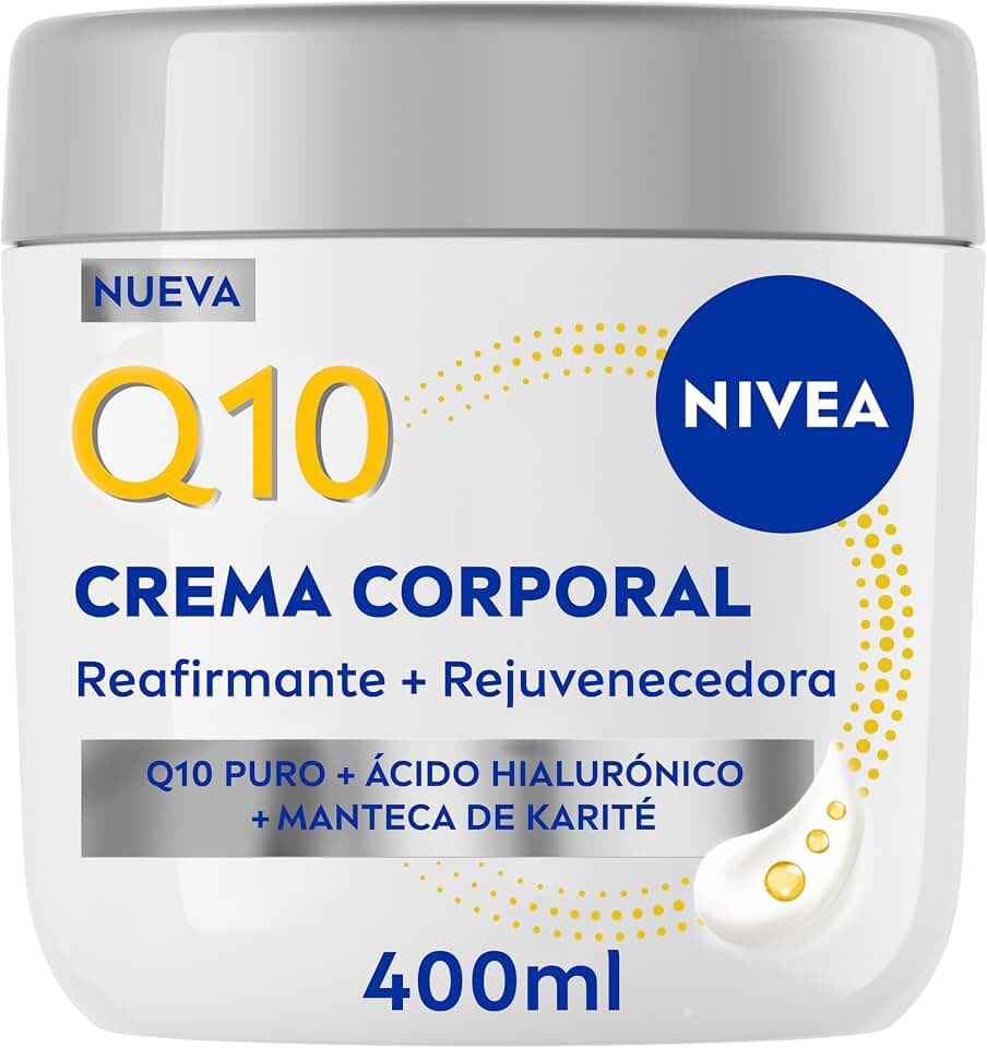 Nivea Q10 Crema Reafirmante + Rejuvenecedora para Zonas