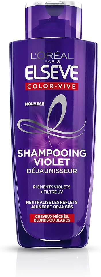 L'Oréal Paris Elsève Color-Vive Shampooing Violet Déjaunisseur 200 ml