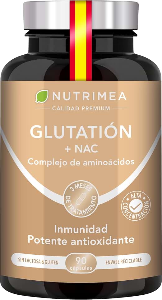 Nutrimea Glutatión Reducido 98% + NAC, Selenio y Vitamina C