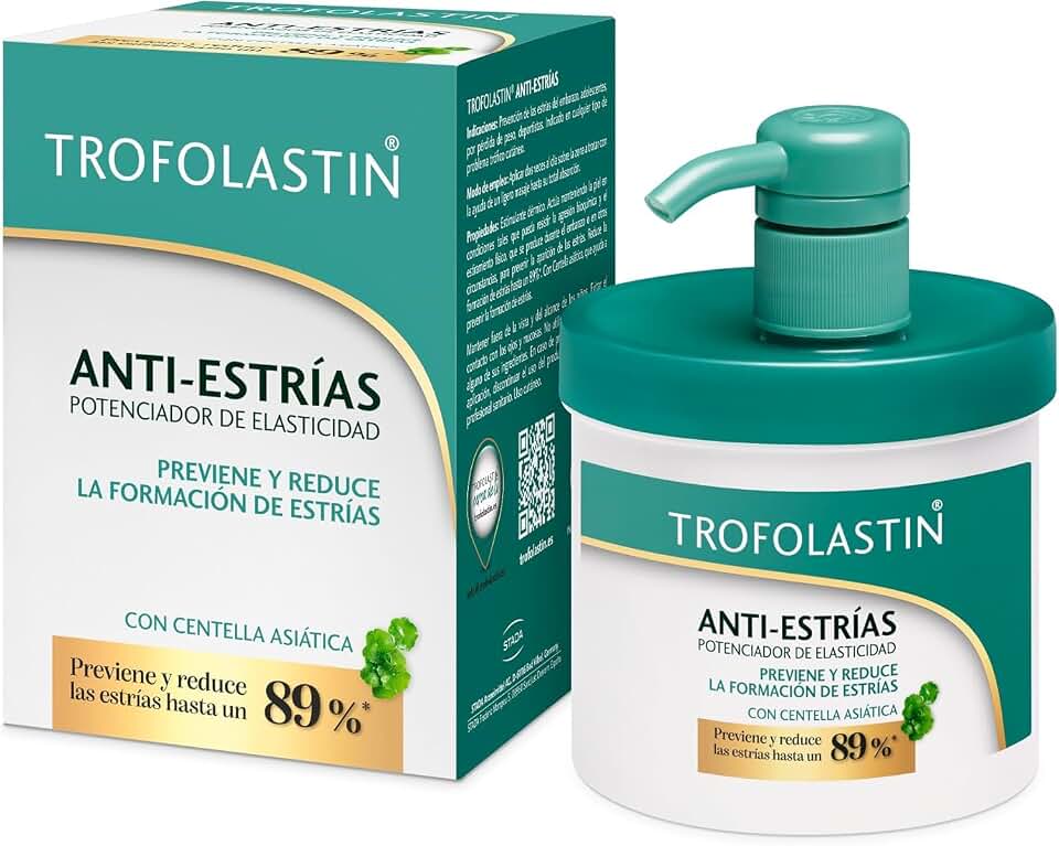 Trofolastin Crema Antiestrías Reafirmante con Dispensador
