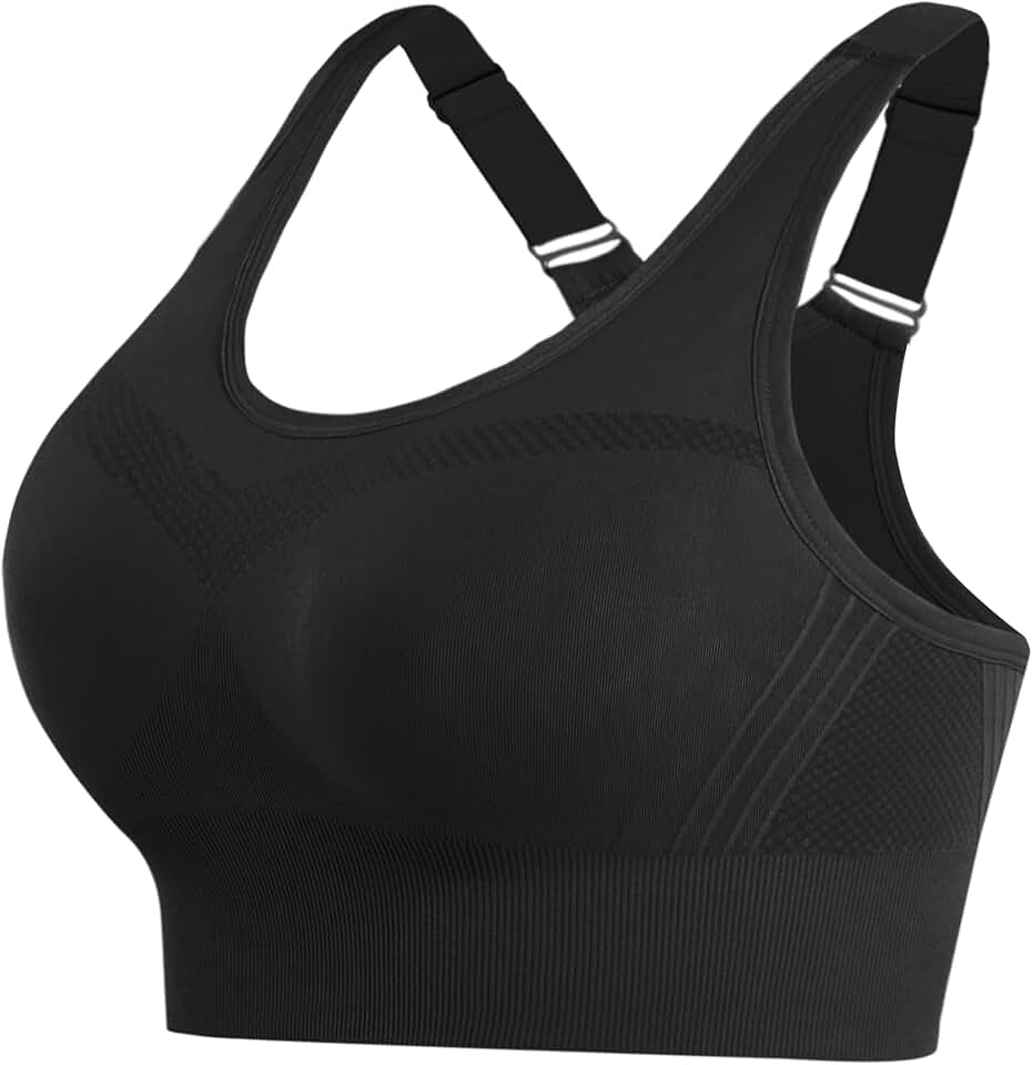 Litherday Sujetador Deportivo Mujer Alto Impacto sin Aros con