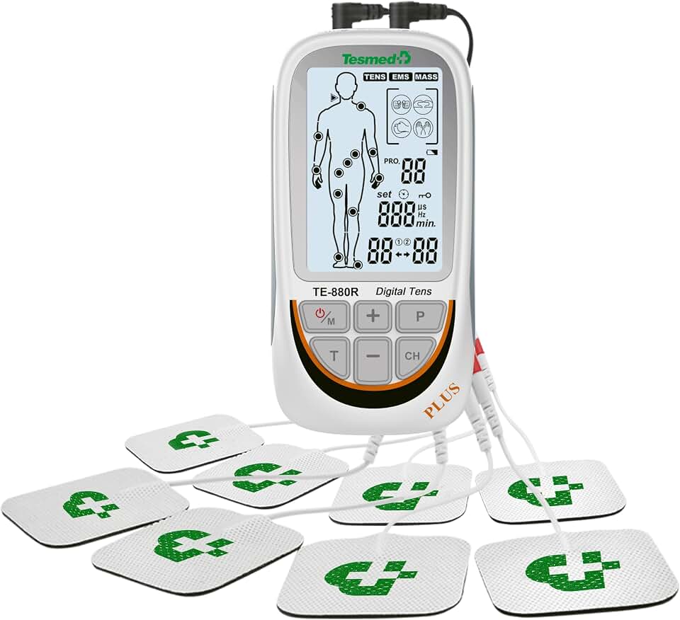 TESMED TE-880R Plus Electroestimulador Muscular Recargable
