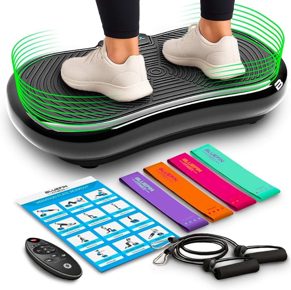 Plataforma Vibratoria Ultra de Bluefin Fitness Máquina de