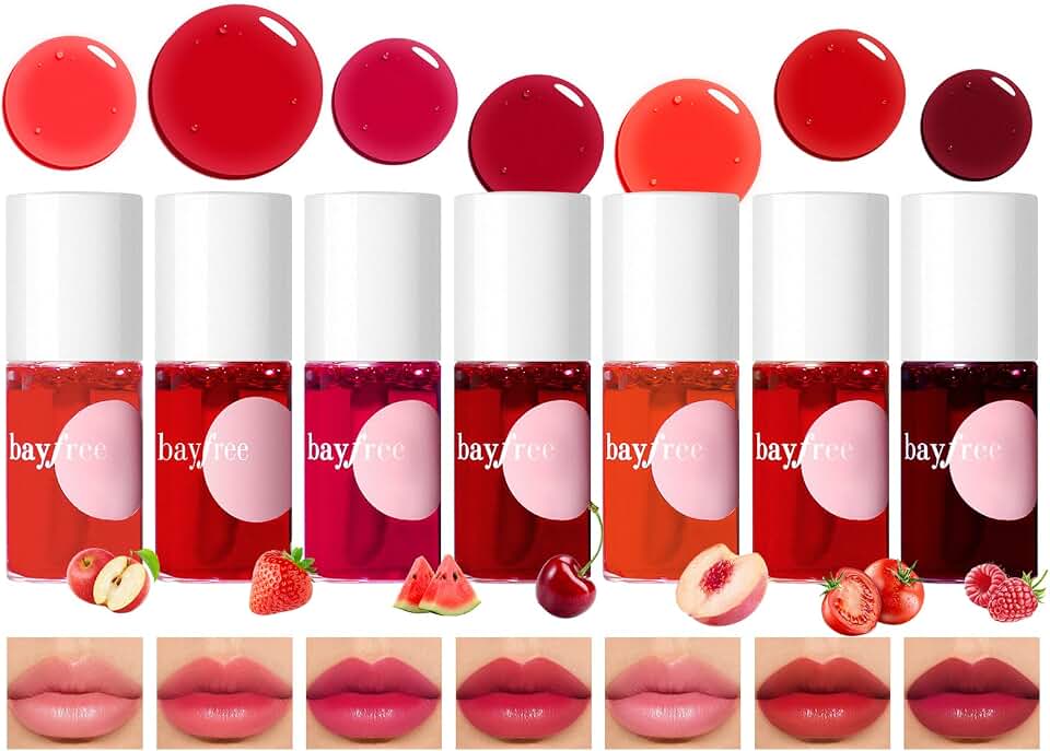Bayfree 7 Colours Lip Tint Stain Set