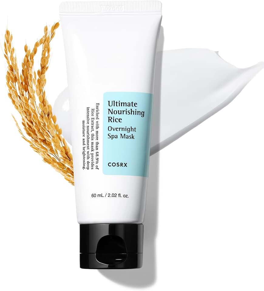 COSRX Ultimate Nourishing Rice Overnight Spa Mask, 60ml