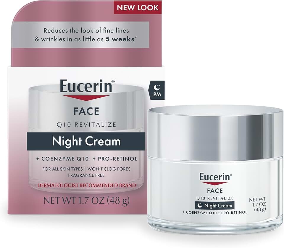 Eucerin Q10 Crema de Noche Antiarrugas + Pro-Retinol