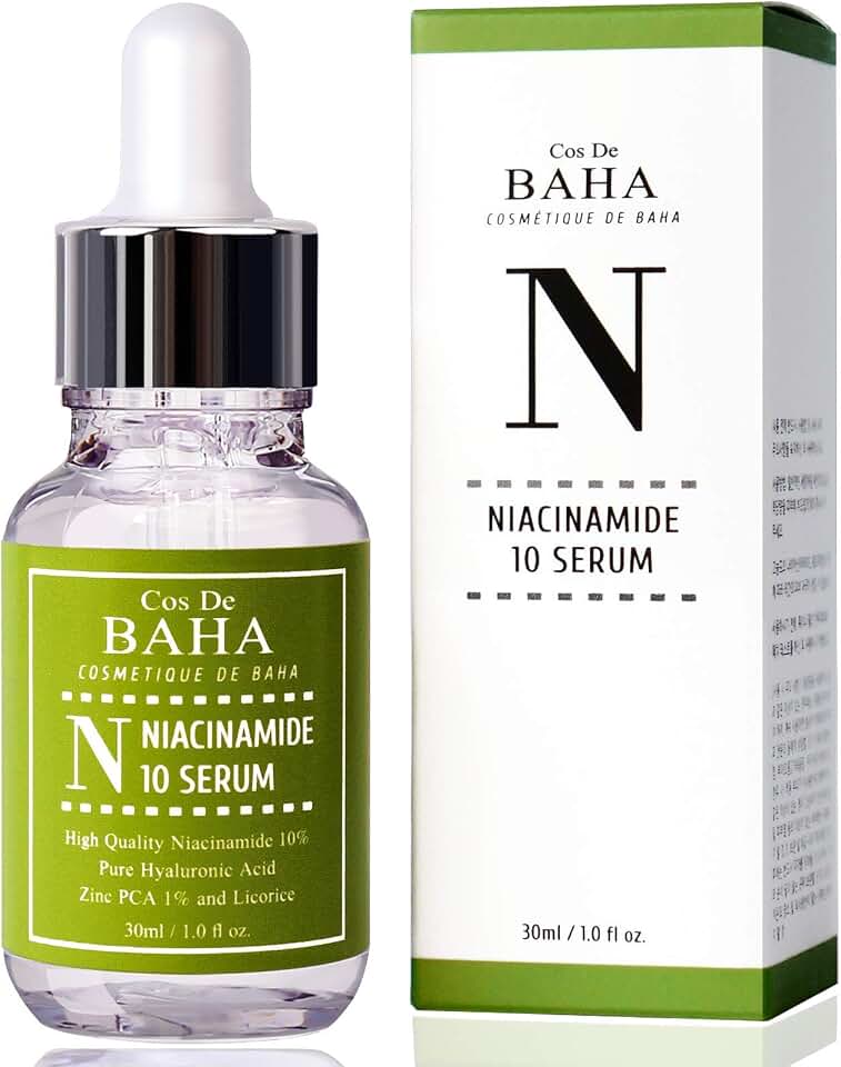 Cos De BAHA Sérum de niacinamida para endurecer los poros y