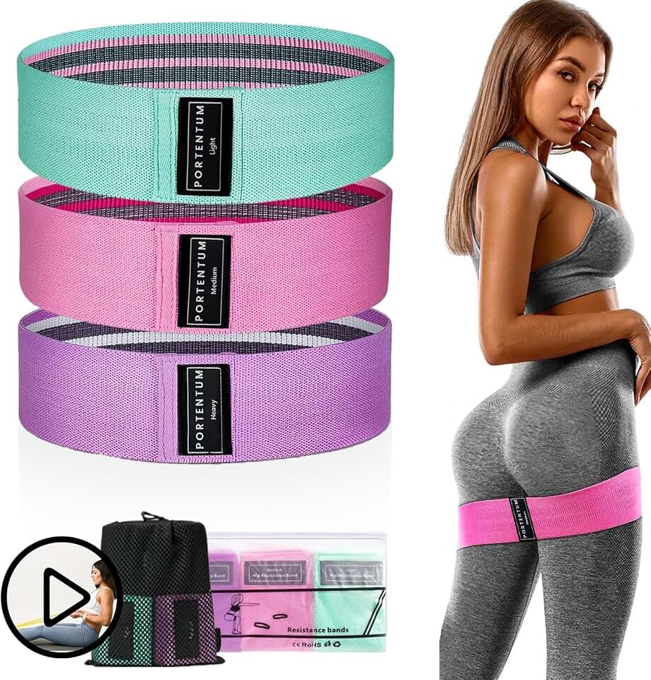 PORTENTUM Cintas elasticas musculacion