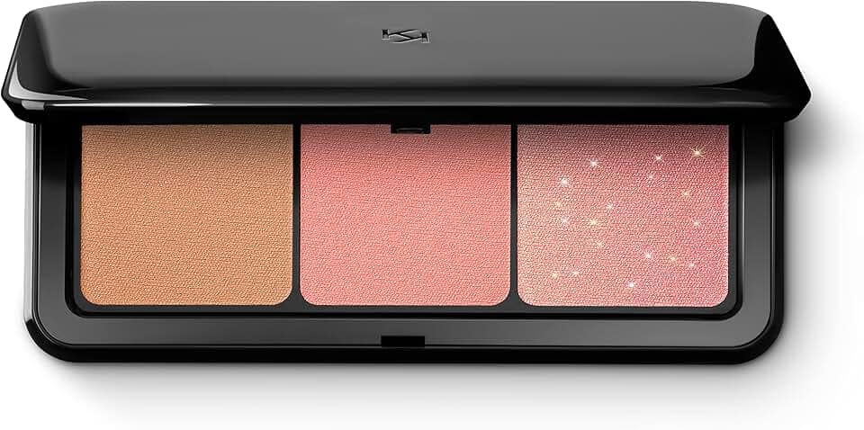 KIKO Milano Multi Finish Trio Blush and Bronzer Palette 01