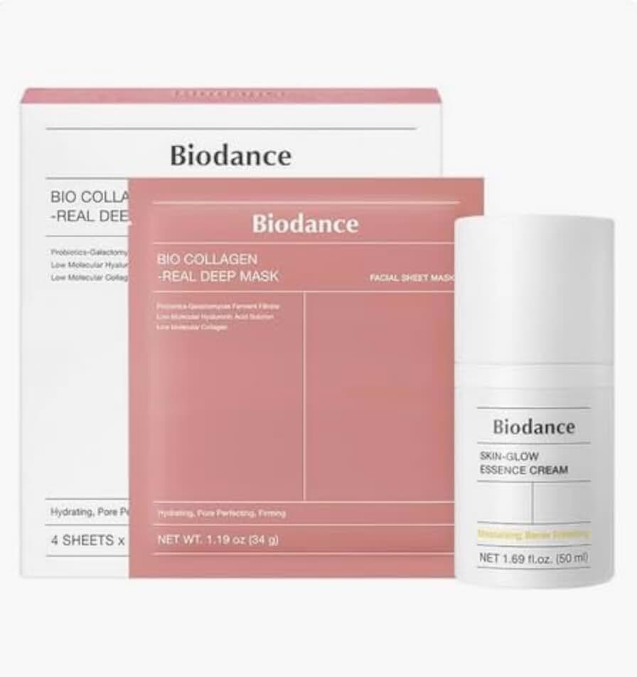 BIODANCE Essential Duo: Set de Mascarilla de Bio-Colágeno y