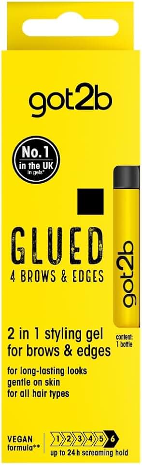 Schwarzkopf got2b gel de pegado para colocar bordes y peinar cejas