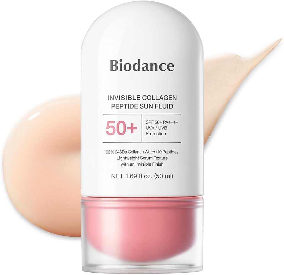 BIODANCE Sérum Solar SPF 50+ Invisible con Colágeno y Péptidos