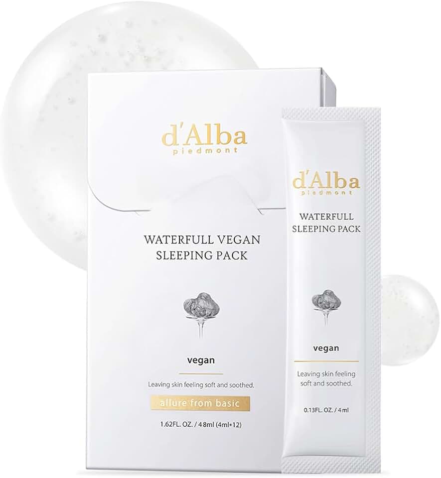 d'alba d’Alba Paquete de Mascarilla Nocturna Vegana con