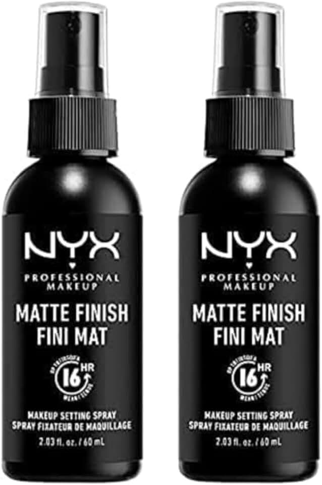 NYX Professional Makeup Setting Spray Acabado Matte Pack doble 60 ml