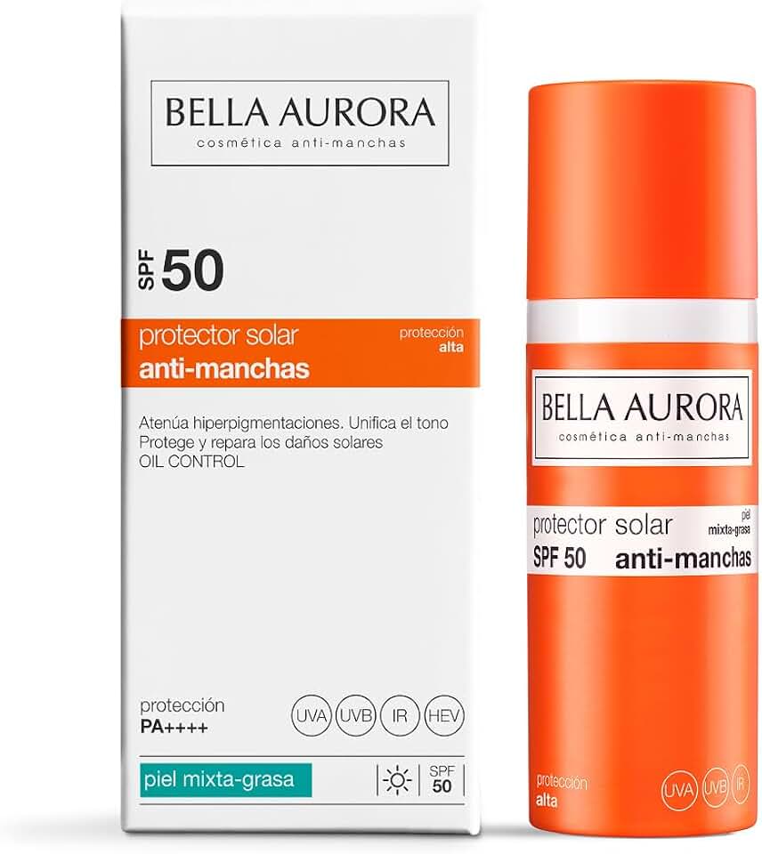 Bella Aurora Protector Solar Facial Antimanchas SPF 50