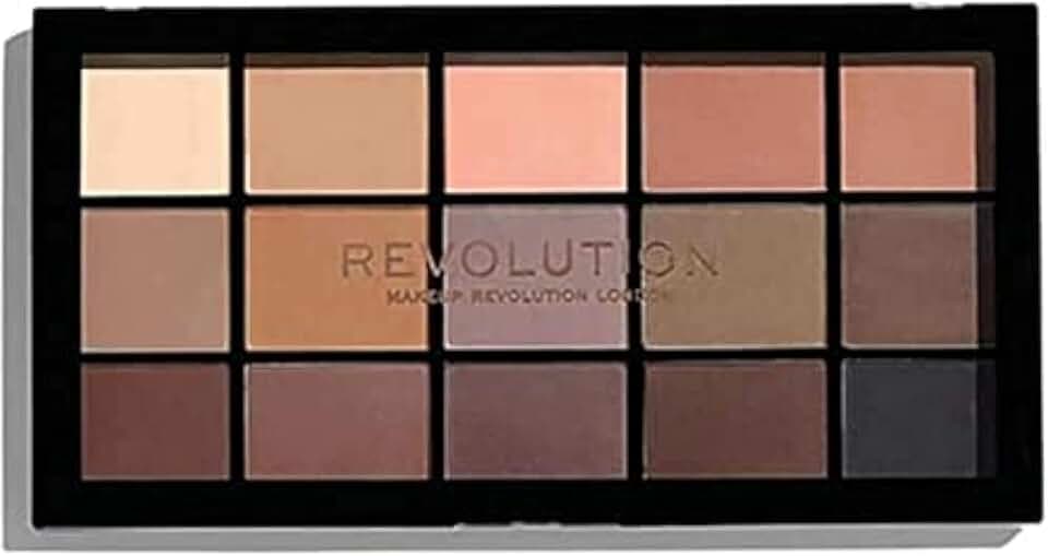 Revolution Beauty Paleta Recargada Mattes básicos