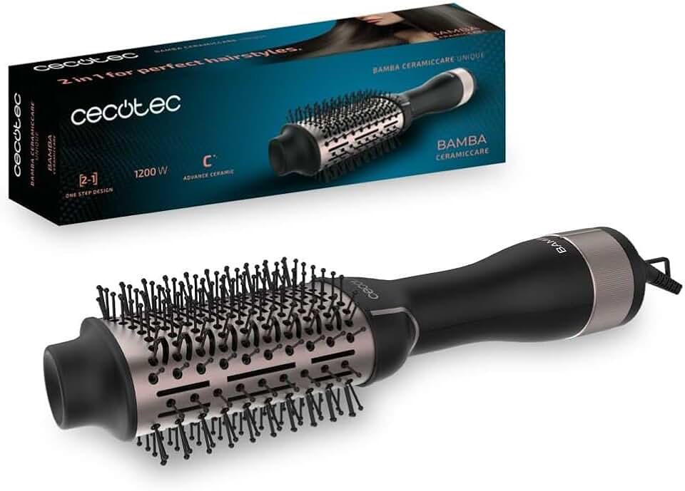 Cecotec Cepillo de Aire Voluminizador Bamba CeramicCare